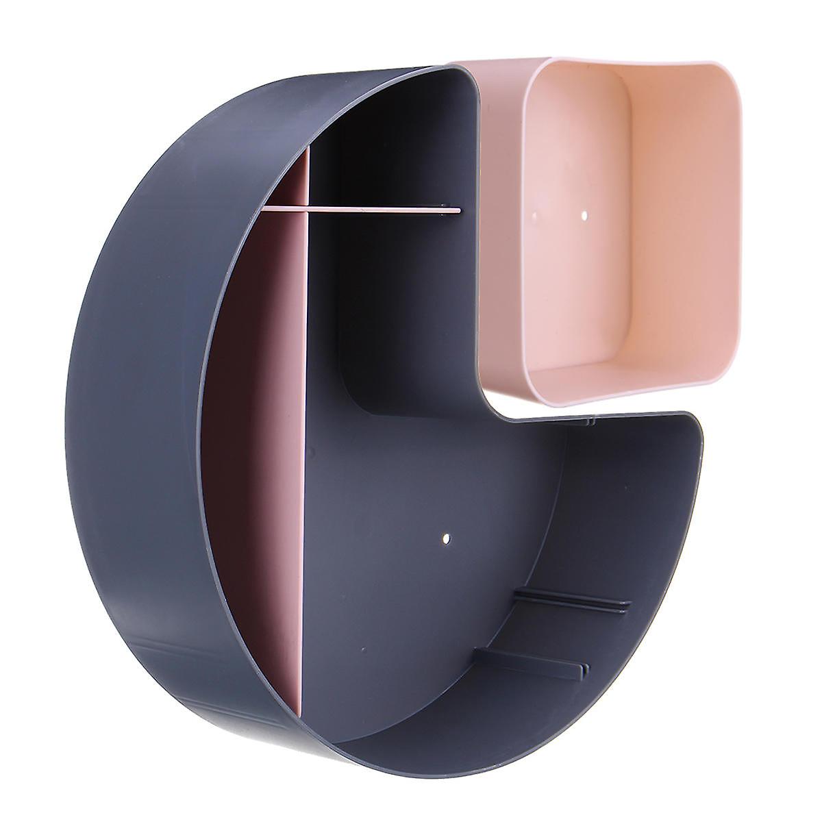 Floating Cube Wall Shelves - Hanging Storage Display Brackets For Home Decor
