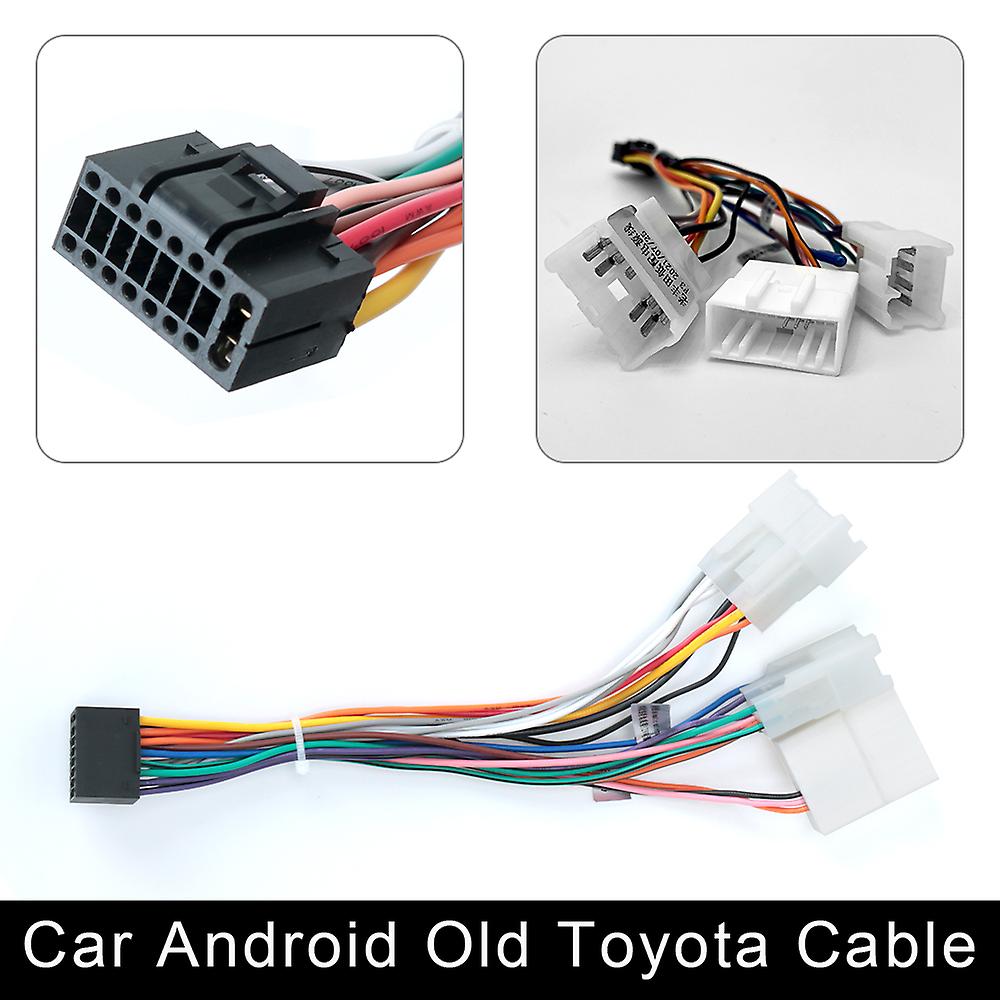 Power Connector Universal 2 Din Car Android Radio Cable