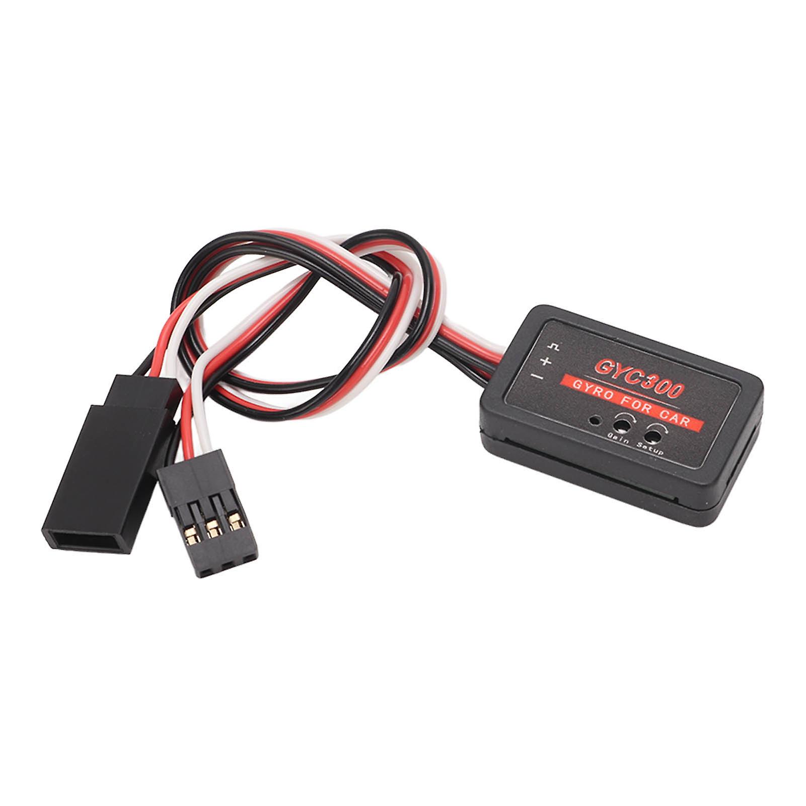 RC Car Gyroscope Module,GYC300 Mini Gyroscope for RC Boat Gyroscope Module RC Car Mini Gyroscope Elevated Design