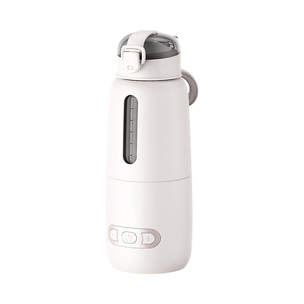 Portable Water Warmer for Baby Formula 300ml Capacity Precise Temperature Control Built-in Battery W