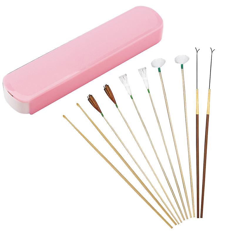 Ear Massage Set Earwax Cleaner Kits Goose Feather