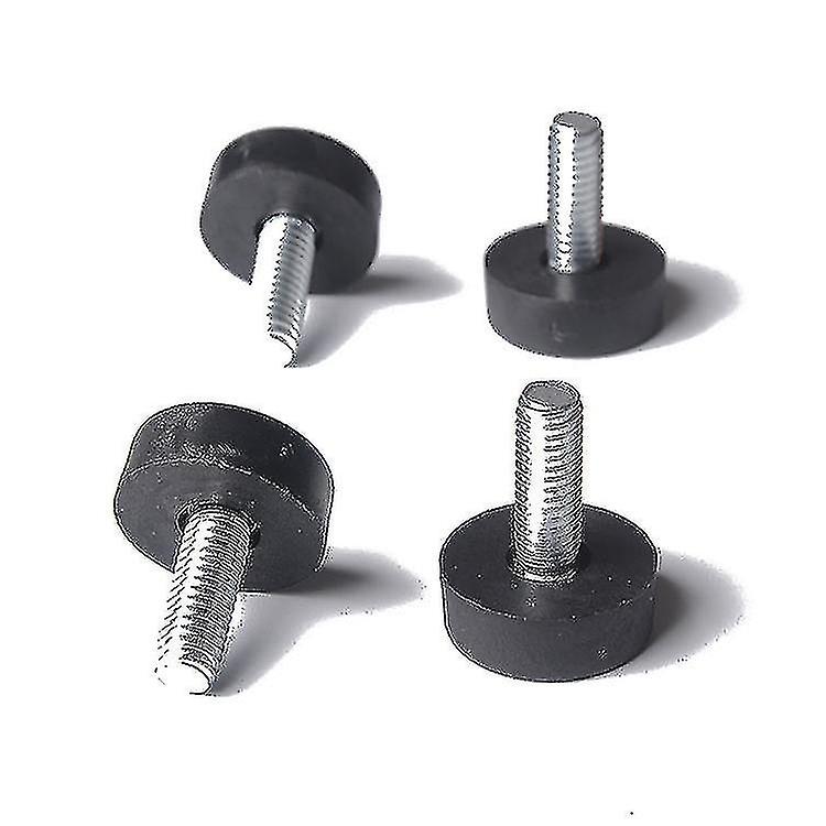 Set Of 20 Furniture Leveling Feet 8 X 20mm, Adjustable Table Leg Guards With Threaded Rod, Screw-on 