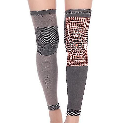 エクササイズマシン機器セット冬の暖かい膝ブレースパッド自己加熱膝スリーブサーマルレッグウォーマースポーツニープロテクター