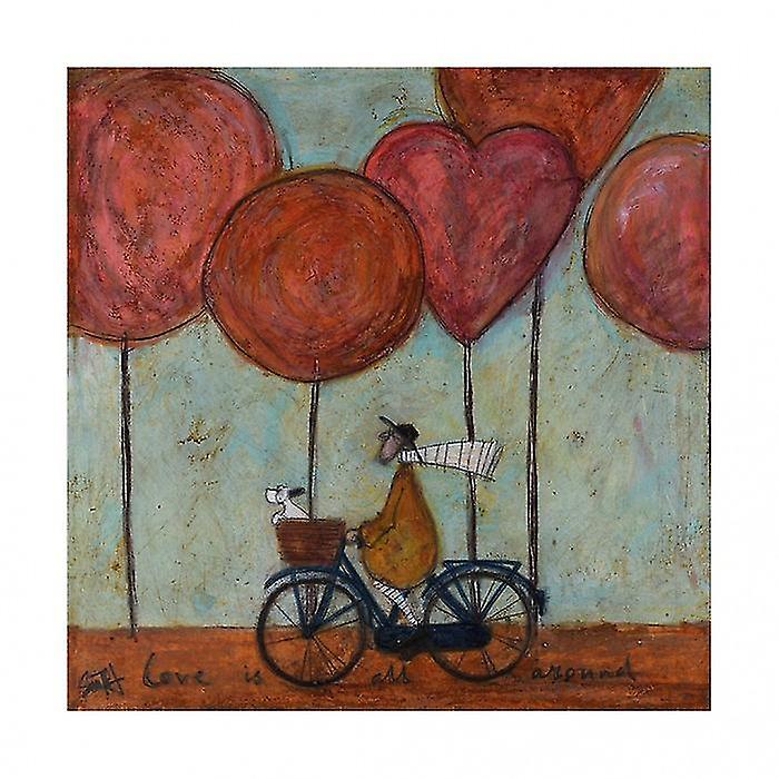 Sam Toft Love Is All Around Paper Print