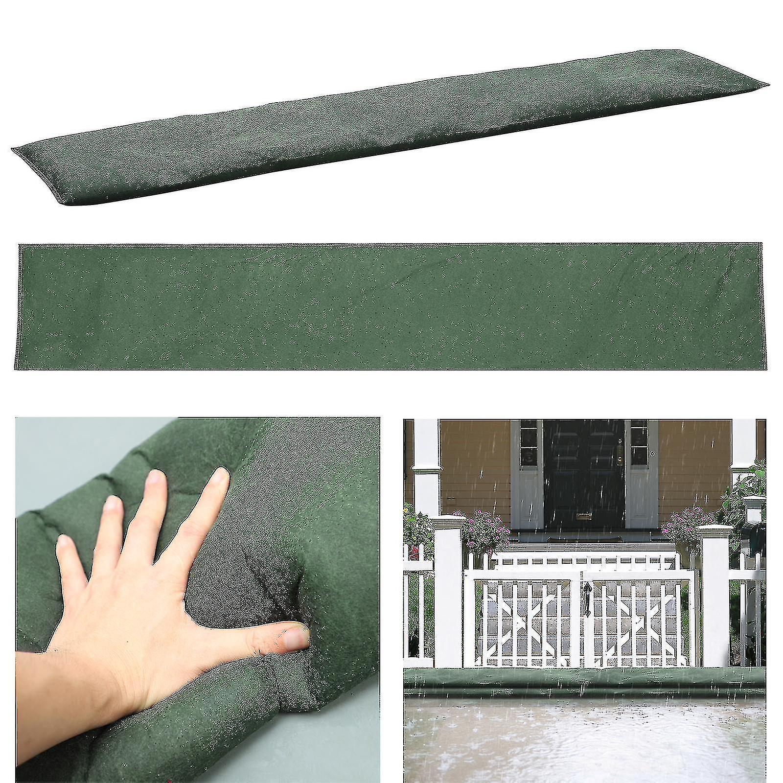 מחסומי הצפה המופעלים על ידי מים שקיות חול כבדות הניתנות לשימוש חוזר להצפה וסחף במרתף המוסך [ ]