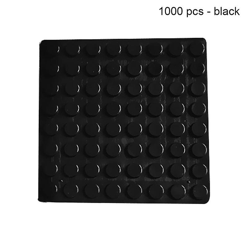 1000 Pcs Silicone Noise Dampening Buffer Pads for Surface of Wall and Wooden Floor