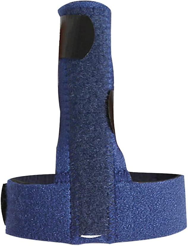 Finger Splint Trigger Finger Brace Finger Support for Straightening Curved Bent Locked and Mallet Finger(2pcs, blue)