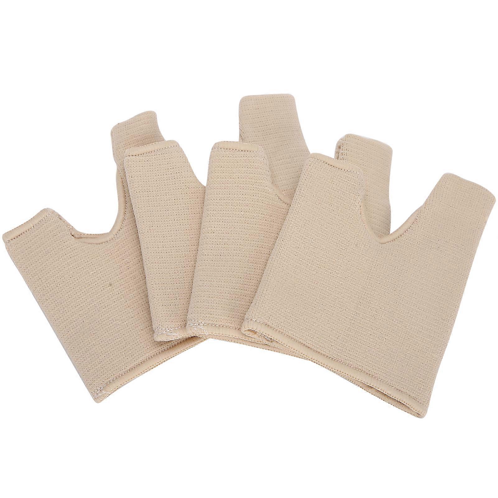 2 Pairs U Shaped Forefoot Sleeve High Elastic Comfortable Forefoot Pads