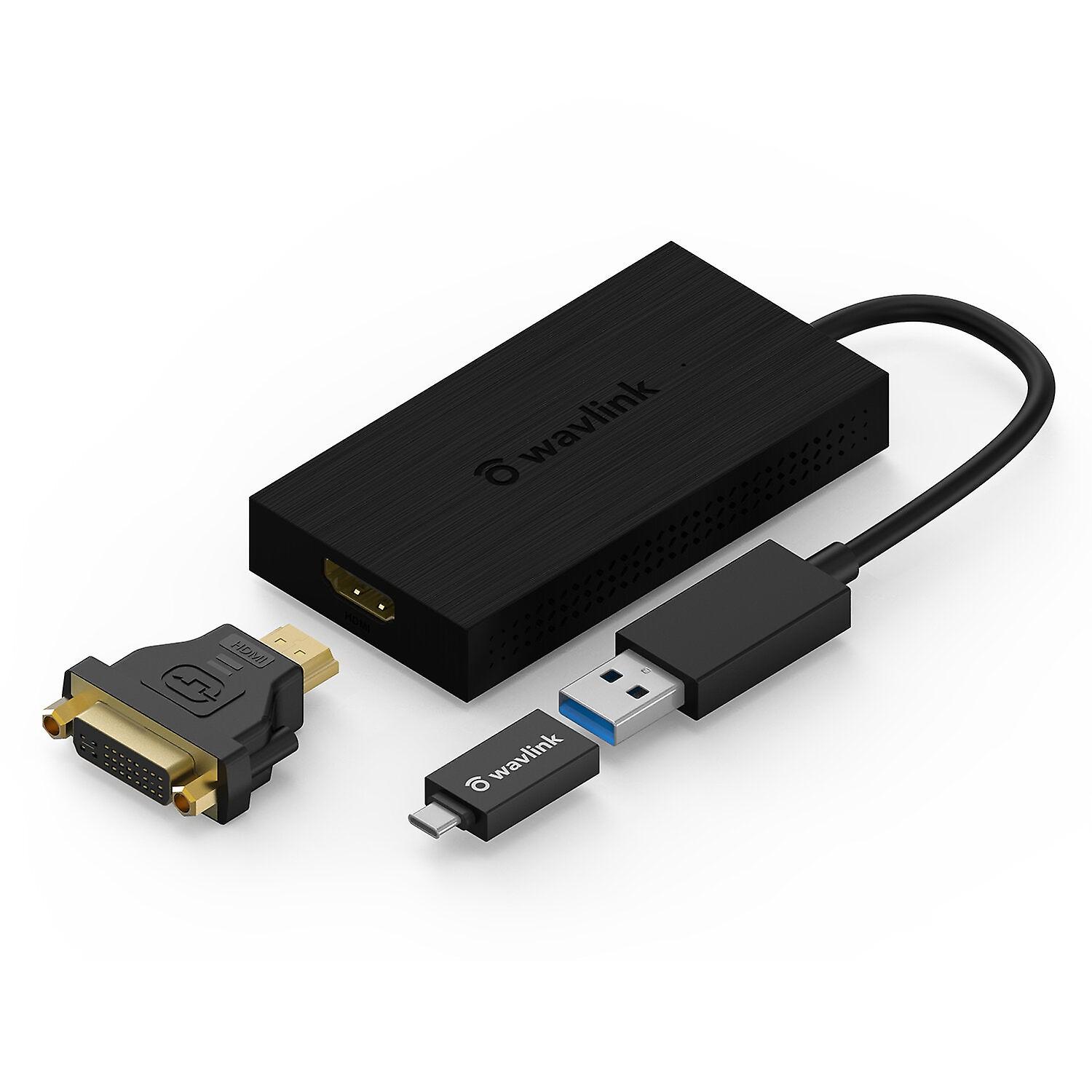 Usb 3.0 To Hdmi External Video Card Adapter Support Windows Android & Chrome Os Ug7601hc