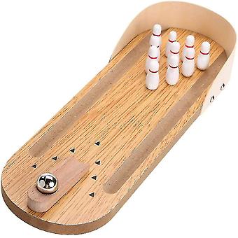 Mini Bowling Set Tafelblad Bowling Game - Salontafel Top Bowling Gift