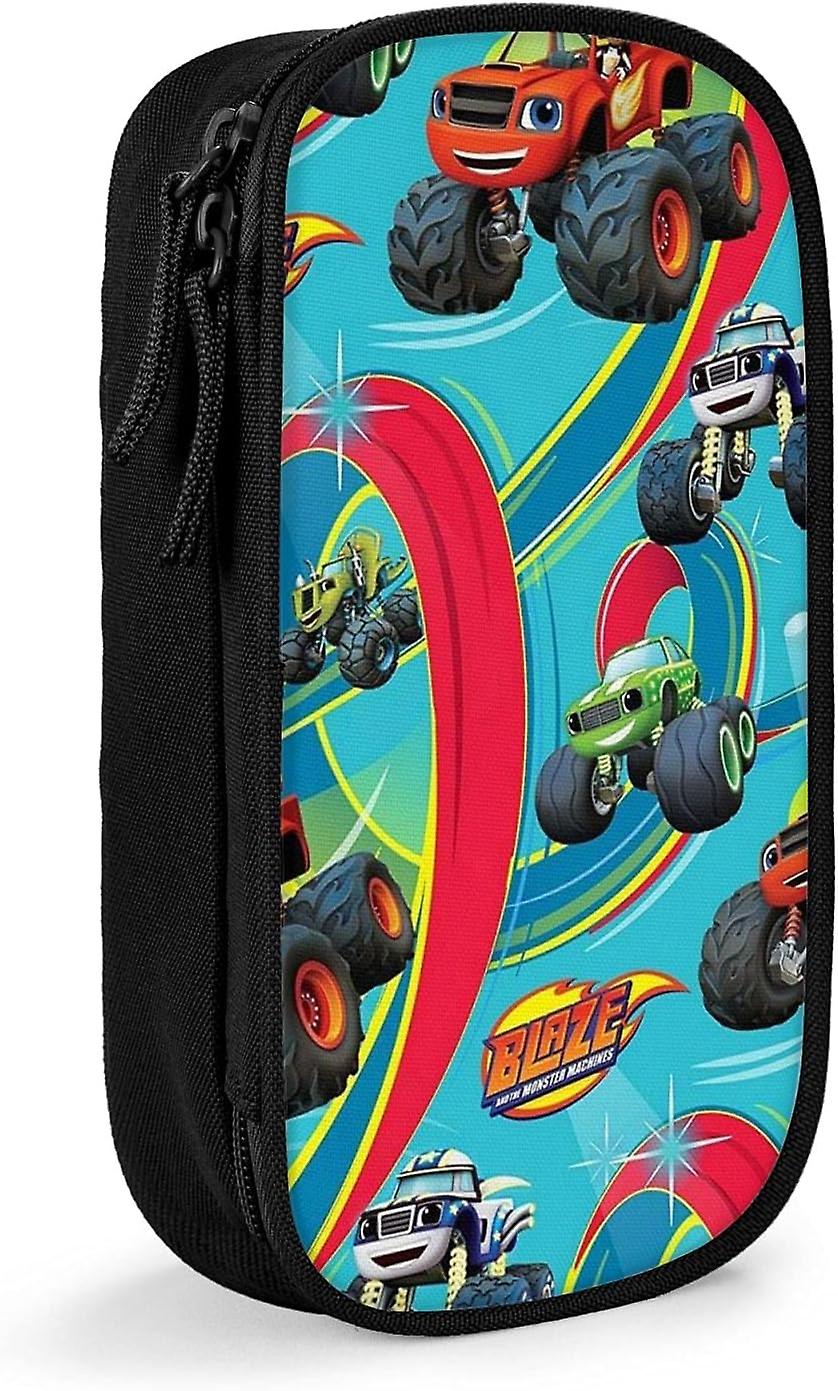 يونيني بليز آلات قلم رصاص حالة أنيمي متعددة الوظائف سعة كبيرة الحقيبة القرطاسية حقيبة تخزين سستة حالة القلم للبنين والبنات SAOE019161