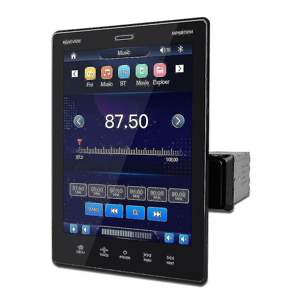 9.5Inch 1 din hd bt mp5 player car fm radio bluetooth stereo touchscreen navigation navi carplay mi