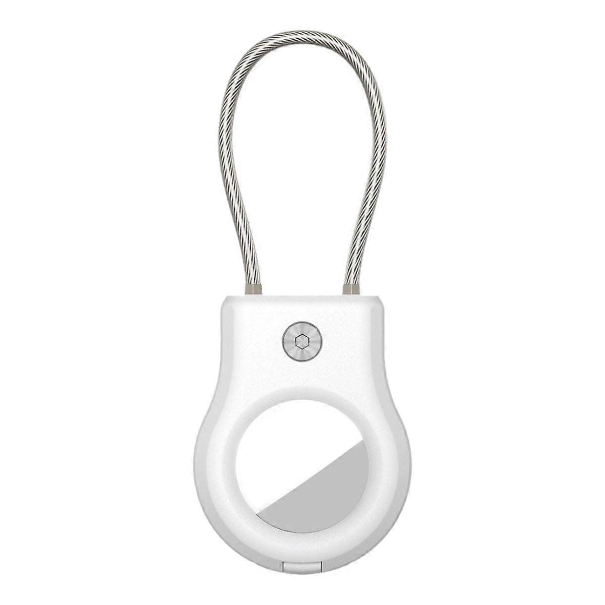 White Suitable for Anti-Lost Device PC Protective Case, Wire Lanyard Protective Case