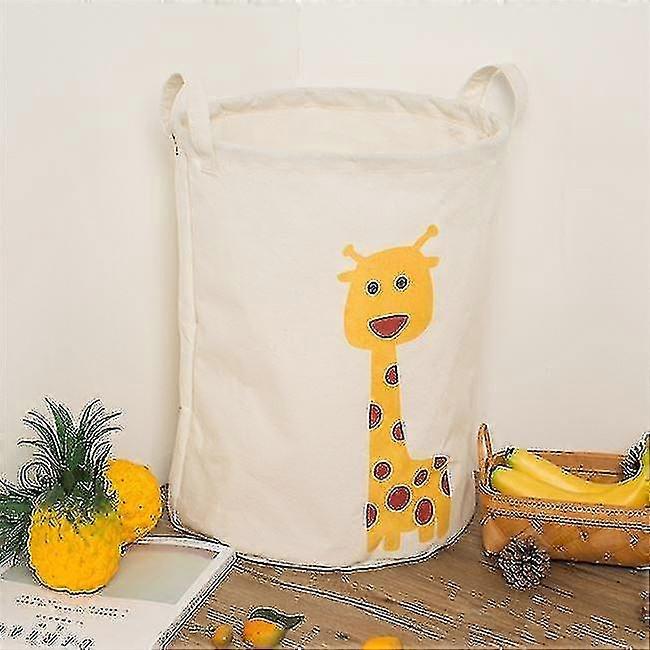 Laundry Basket Children's Room Laundry Baskets Foldable Laundry Bag Giraffe