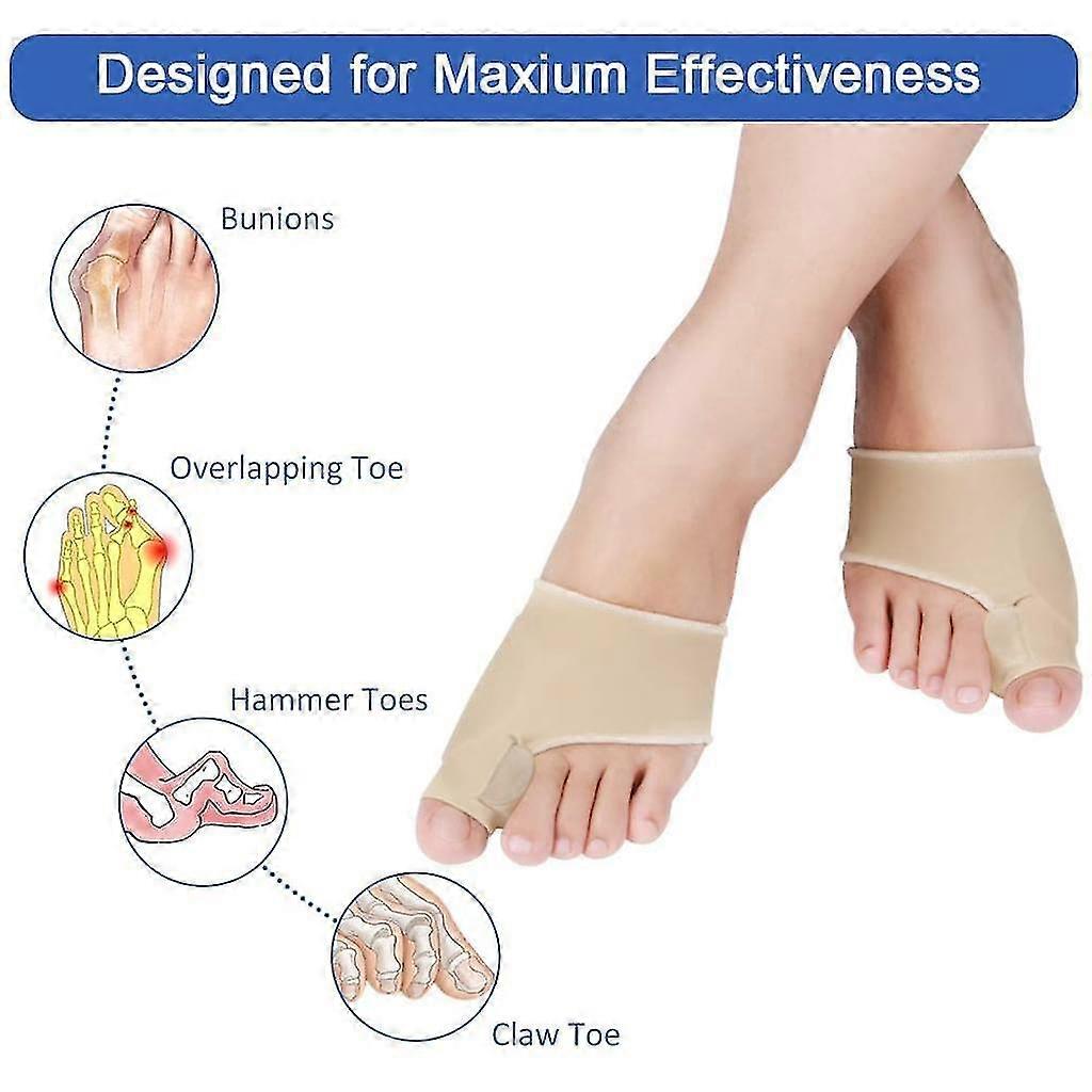 Toe Spreader Big Toe Correction Socks Bunion Sleeve Corrector Ball Protection