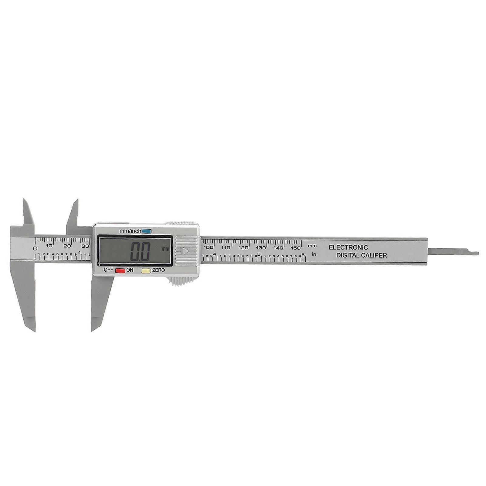 Digital Vernier Caliper Plastic Electronic Large LCD Screen Display Caliper for Differential Measuring