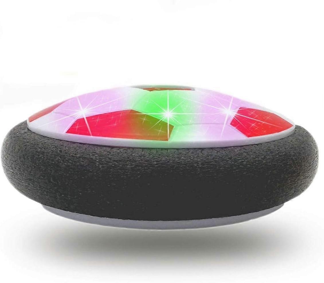 Colorful LED Lights Football Hover Toys, The Most Fun And Coolest Birthday Gift 4-9 Years Old Boy(Re