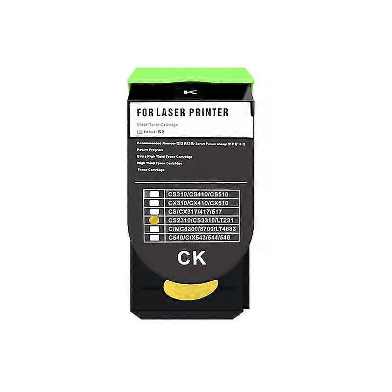 Cartouche de toner hg 4color CS317 compatible pour Lexmark CS317 CS317dn CS417 CS417dn CS517 CS517de Toner d’imprimante
