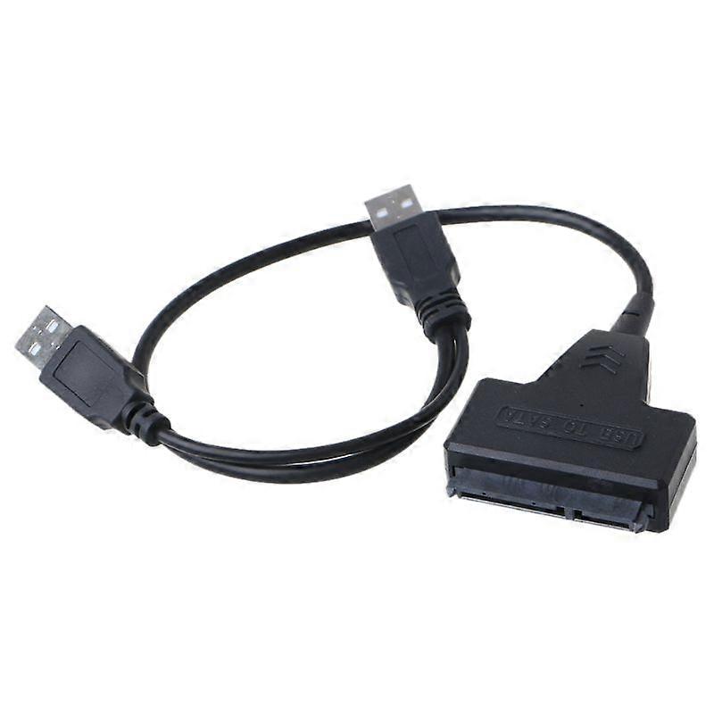 SATA to USB 2.0 Adapter External Power  SSD Hard Disk Drive Converter Cable