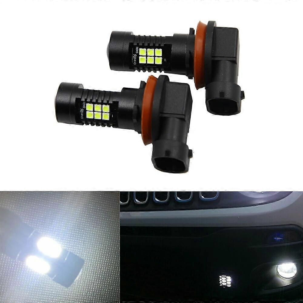 2 pz Xenon Lampadine LED Bianche per Jeep Renegade 2015 2016 2017 2018 2019 Fendinebbia Lampada