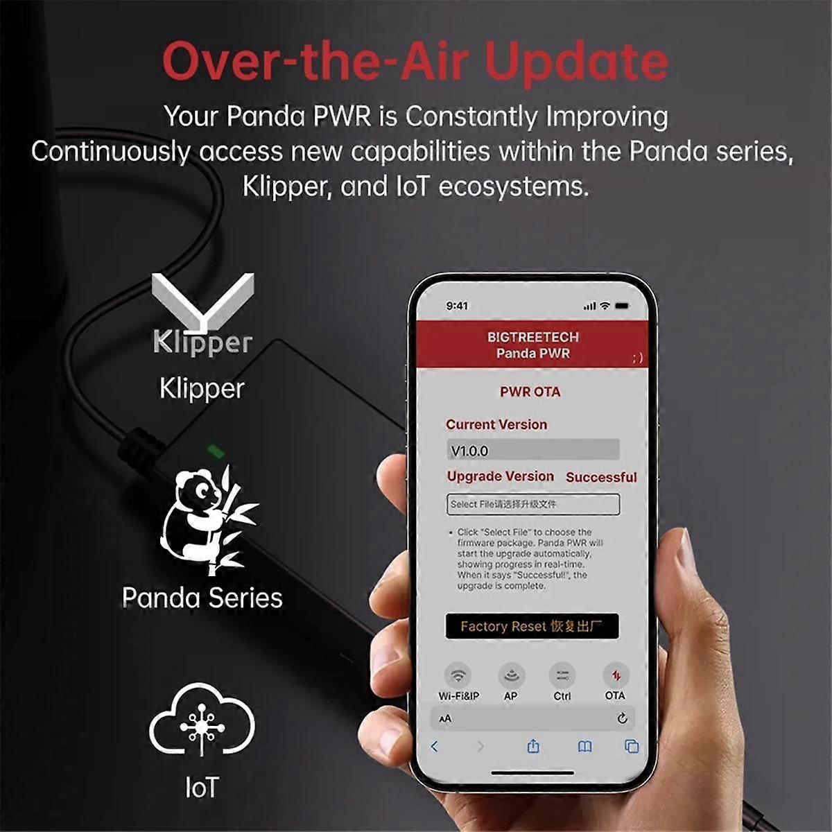 Panda PWR Power Wireless Control Multi-Printer Power Control for P1 X1 A1 K1 Neptune PandaTouch