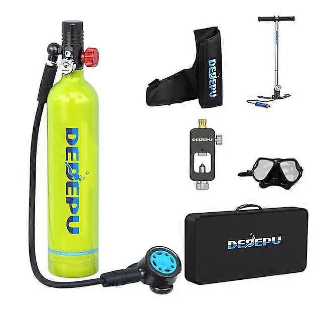 Dedepu S5000酸素サイダーレスピレータースキューバダイビングタンク1l機器スノーケグハンドポンプ