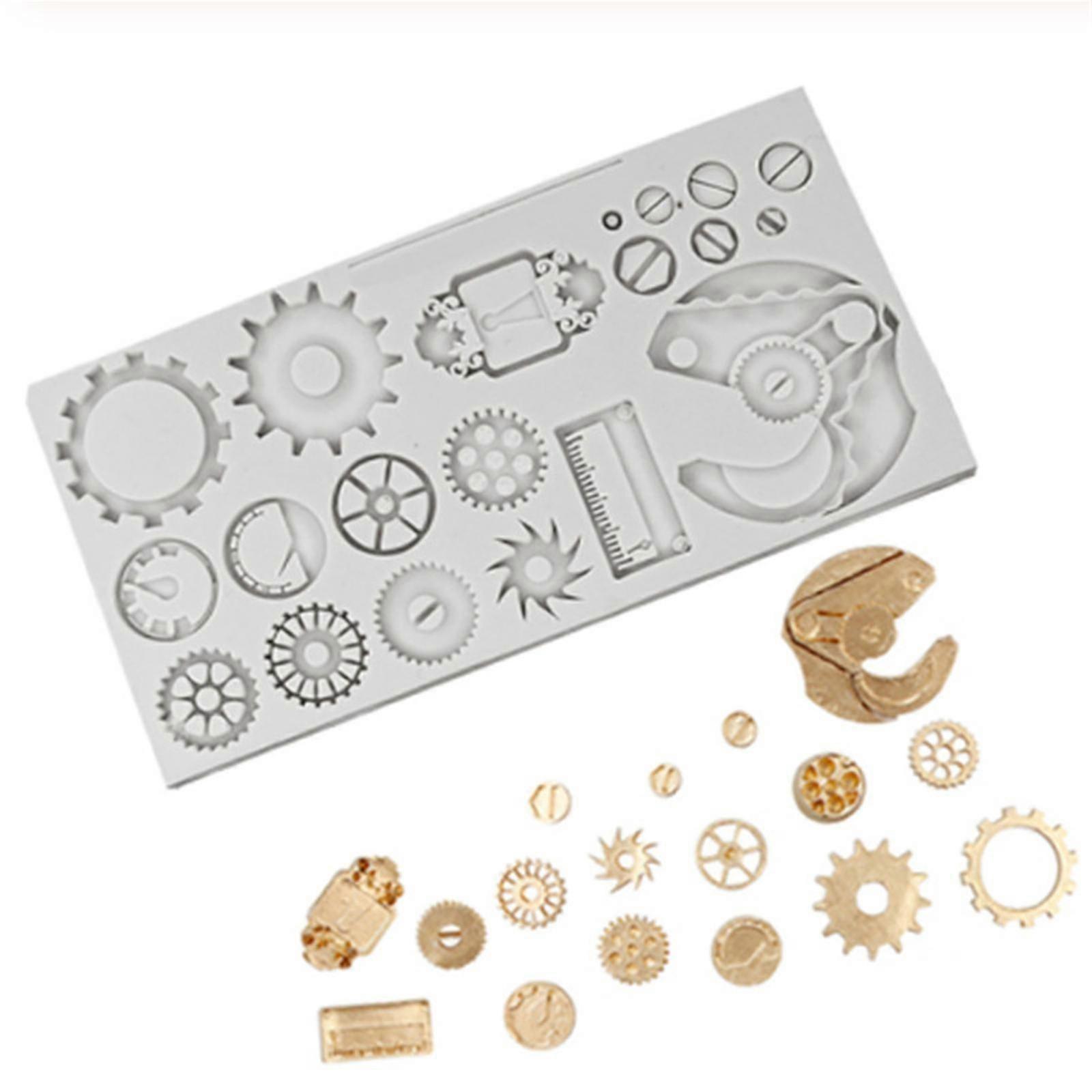 Steampunk Silicone Mold For Candy Making Cake Decoration Diy Pudding Chocolate