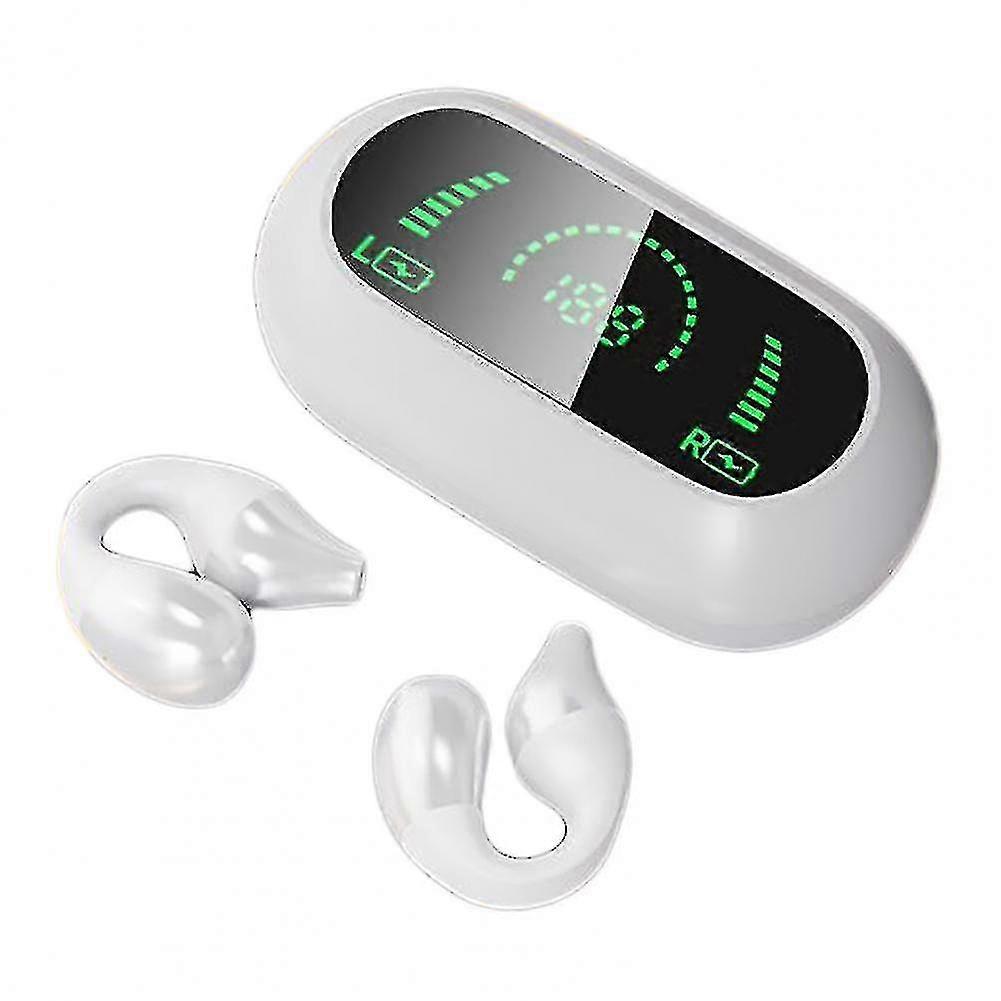 Écouteurs intra-auriculaires Bluetooth à conduction osseuse, sans fil, confortables et indolores