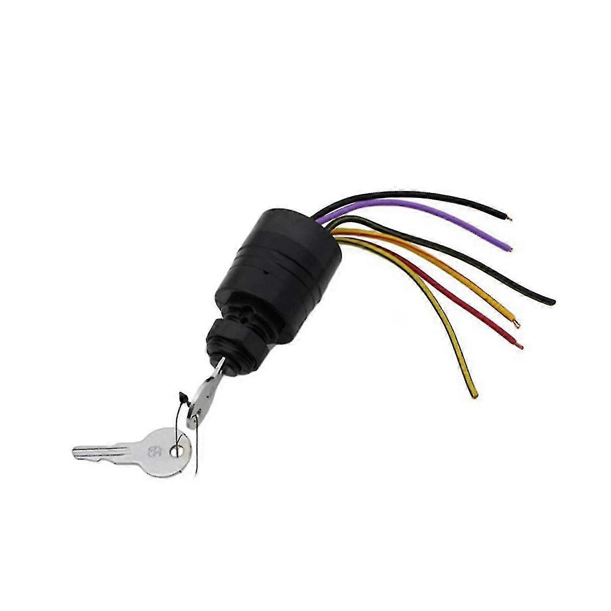 6 Wire Ignition Key Switch 87-88107 For Mercury Outboard Motors Boat Accessories - ZCL2302