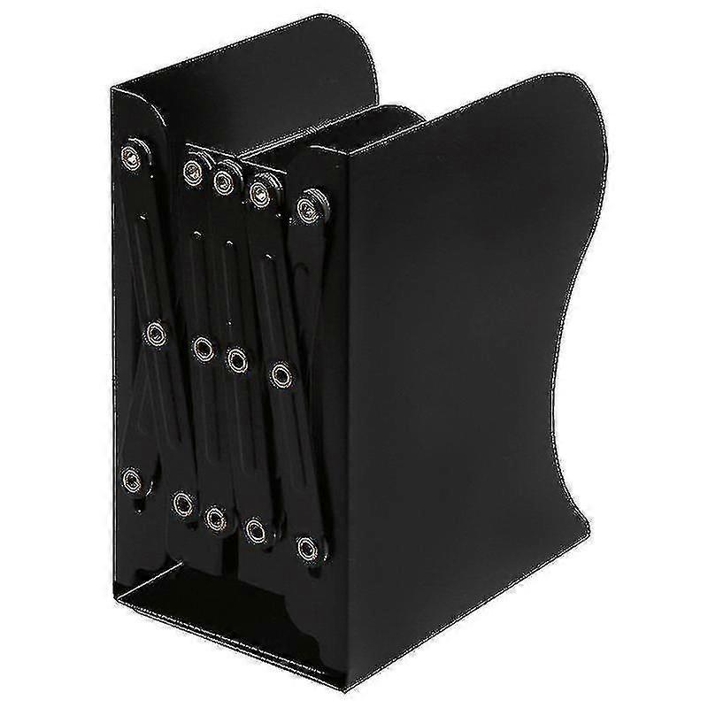 Adjustable Bookends, Metal Iron Bookends, Expandable Bookcase Bookend Stand