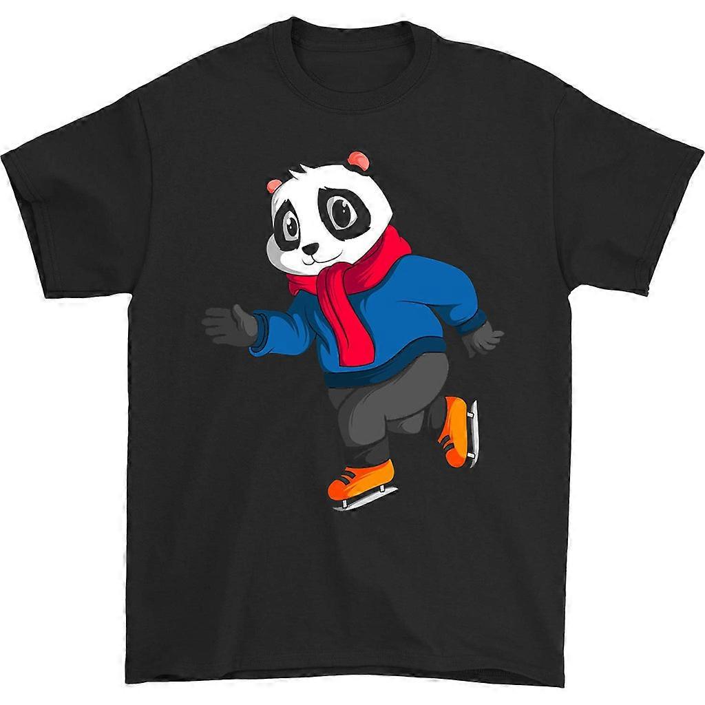 Panda Ice Skater T-shirt