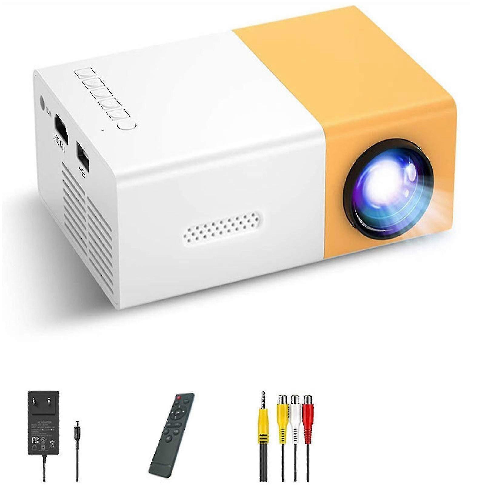 New 1080p Home Cinema Usb Hdmi Av Mini Portable Hd Led Projector