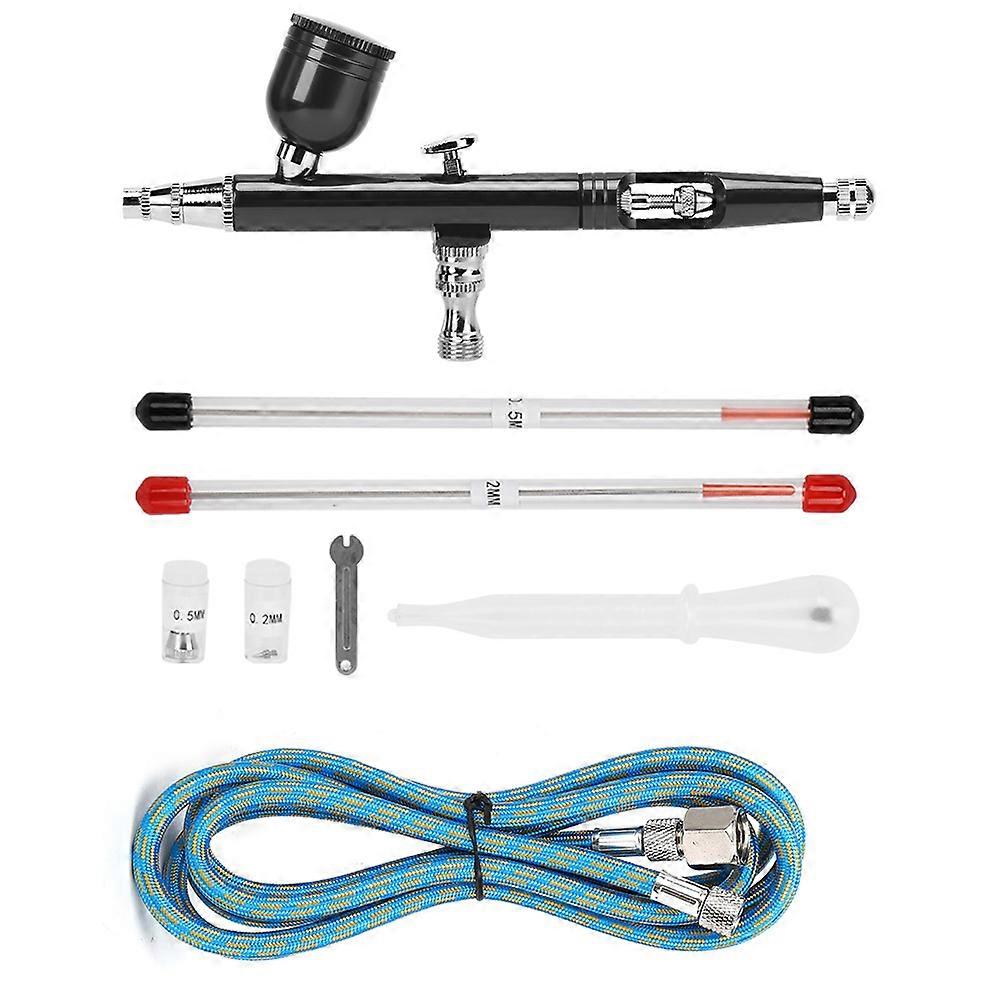 AR130K 0.3mm喷嘴喷枪气动喷枪喷雾器DIY艺术喷枪工具黑色