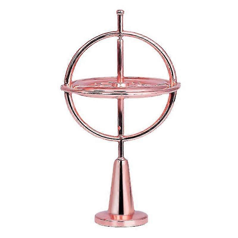 Fidget Spinner Zinc Alloy Decompression Toy Finger Spinner, Rose Gold Shisanq