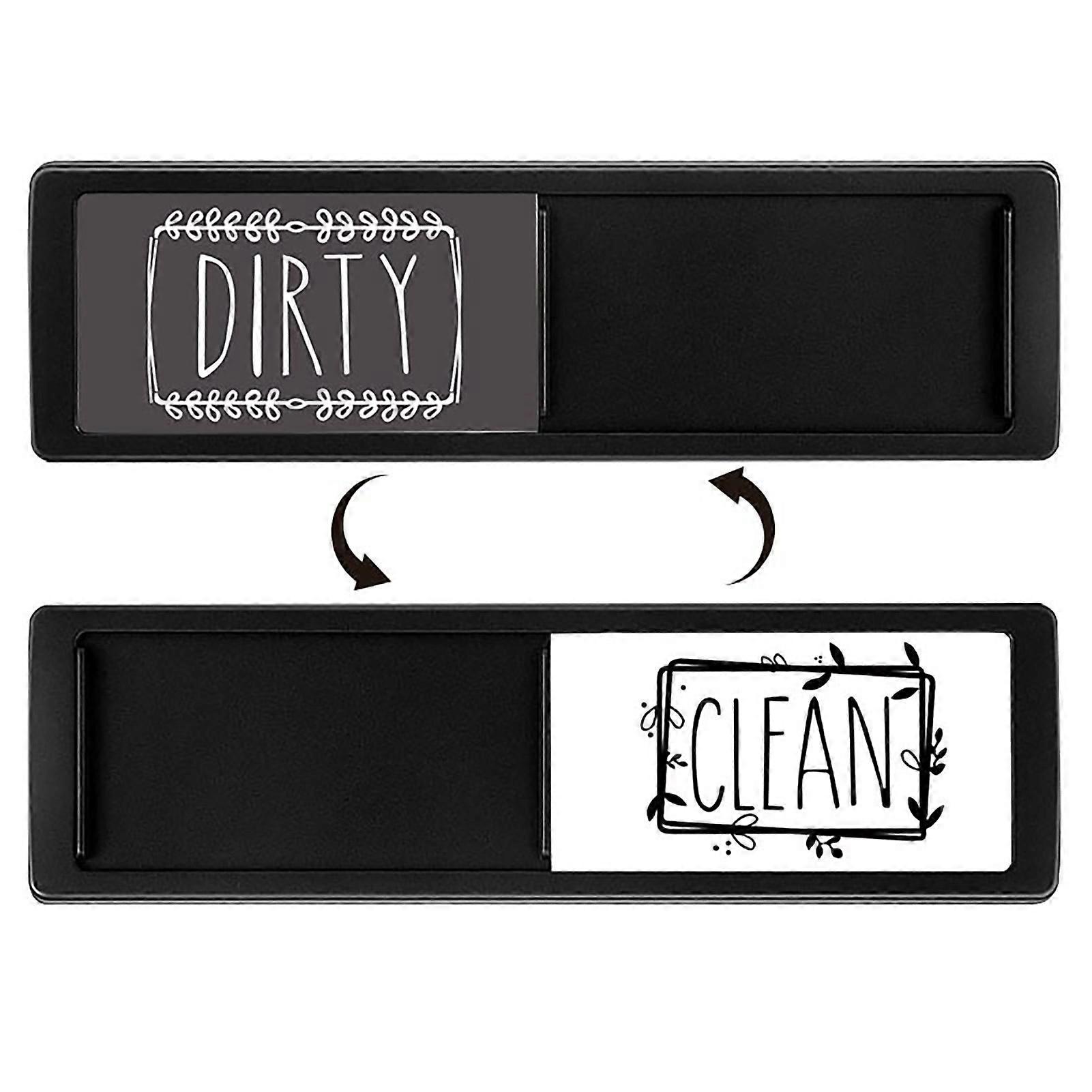 Heavy Duty Magnet with Optional Stickers Non-Scratching Strong Magnet Options Indicator for Dishwasher and Kitchen