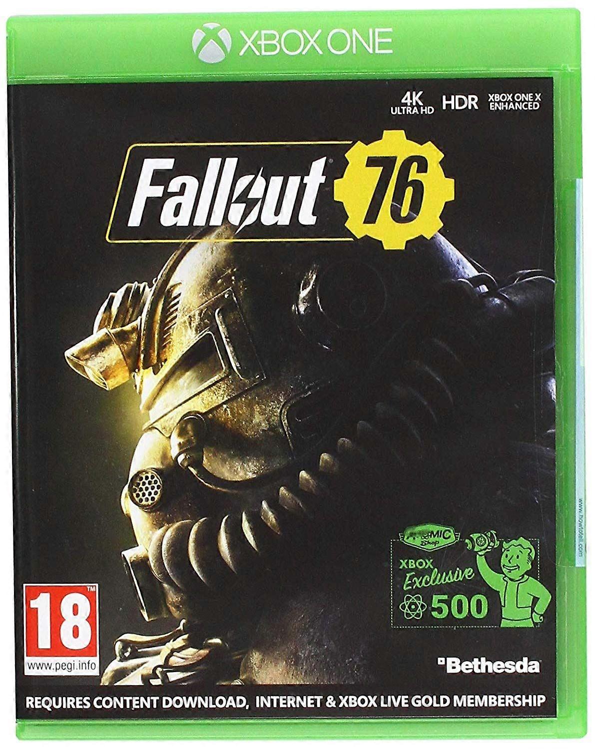 Jeu Xbox un Fallout 76