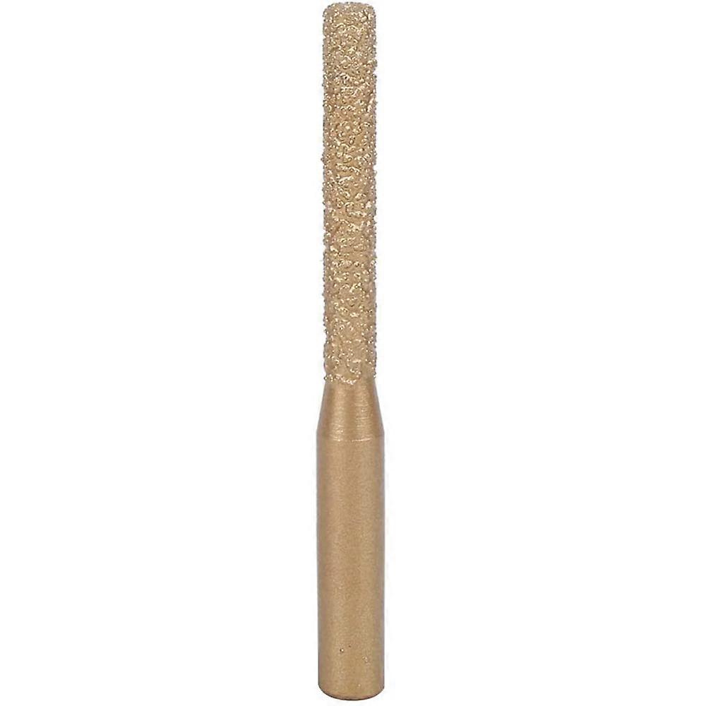 6.35 x 5 x 65mm Diamond Bits Brazed Diamond Straight Router Bit Cutting of Stone Quartz Stone Trimm
