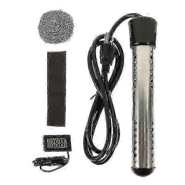 1セットの浸漬水ヒーターバケツ水ヒーターポータブル給湯器(USプラグ)