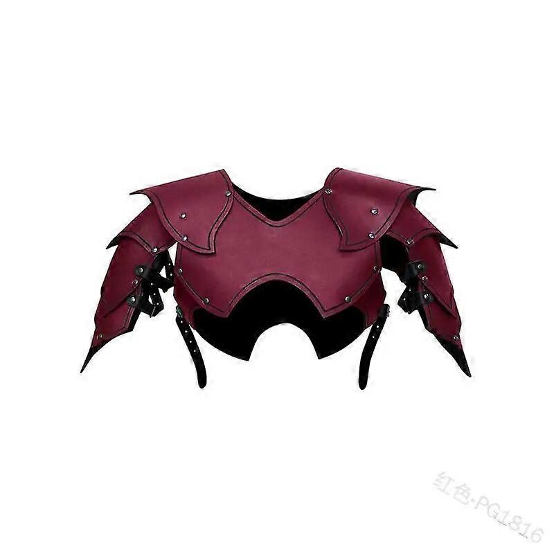 القرون الوسطى الفايكنج المحارب الجندي تأثيري زي الكتف درع الجلود صدرية روما المصارع فارس لارب بولدرون للرجال