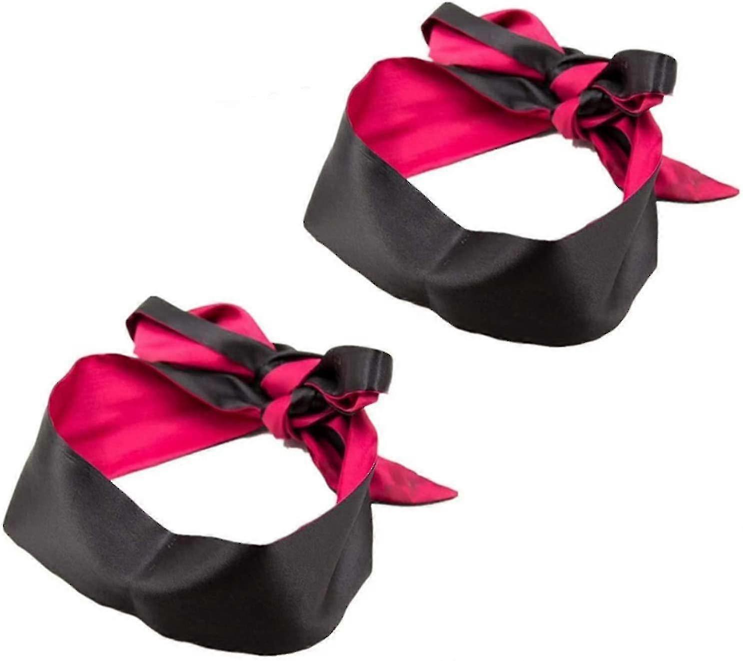 Satin Eye Mask Sleep Mask, Soft Smooth Blindfold, 57 In Long Adjustabl