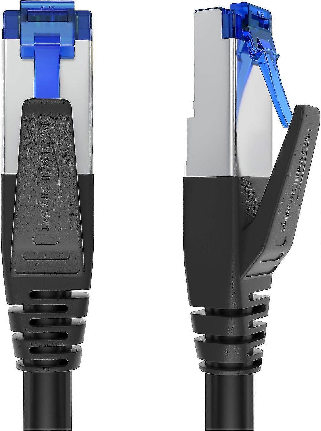 Cat 7 Ethernet Cable With Ultra-secure Triple Shielding, Internet Cable & Lan Cable \u2013 5 M (break-proof Network Cable, 10gbit/s For Maximum Fiber