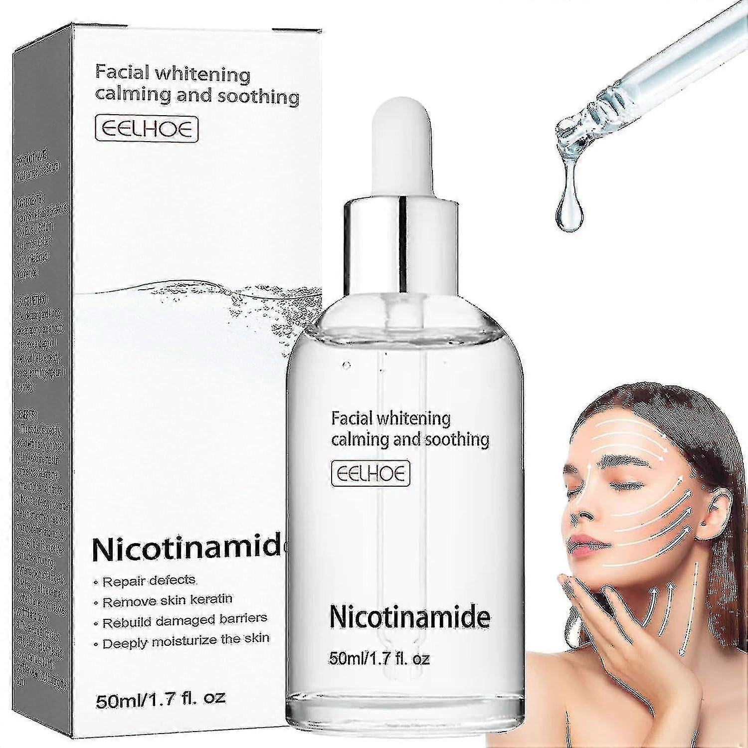 Types, Niacinamide Essence for Brightening and Soothing Skin, Anti-Aging Face Serum with Nicotinamide, Niacin