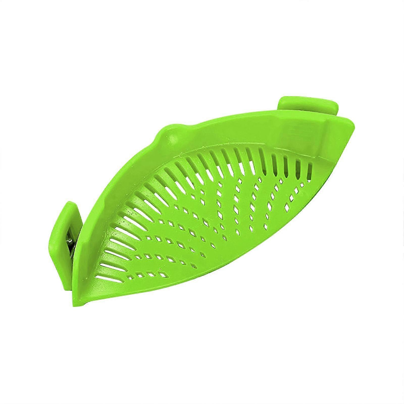Kitchen Drainer Silicone Pot Side Vegetables Pour Vegetable Drainer Household
