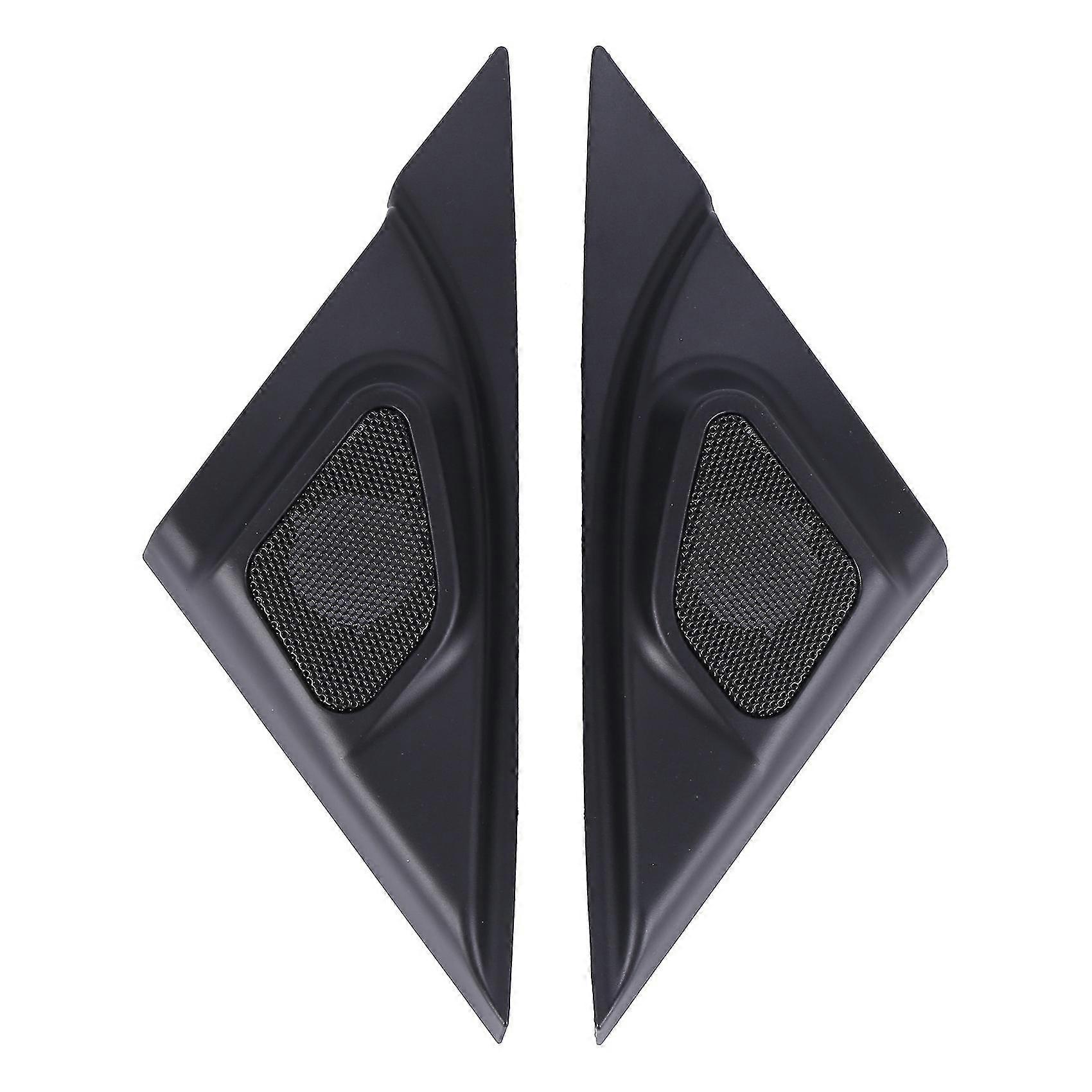 Car Front Column Triple-cornered Bracket Tweeter Cover For 3 2007-2014