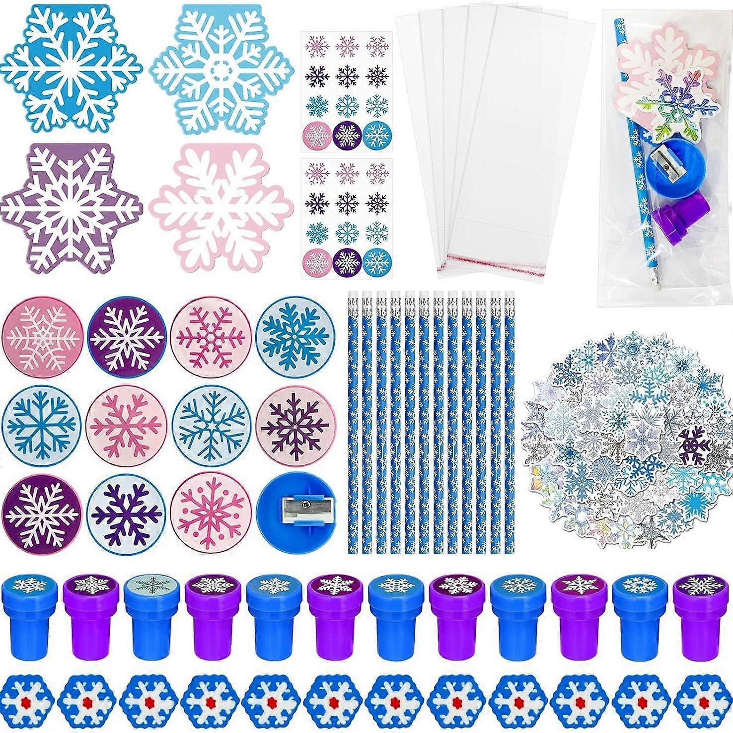 Frozen Party Favors, Princess Frozen Birthday Party Supplies Goodie Bag Stuffers for Girl Kids Party Favors Pinata Prizes