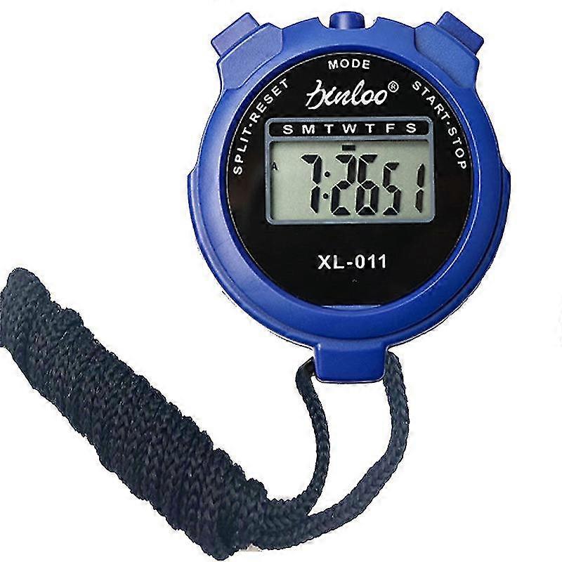 2024 Stopwatch Timer Sports Referee Digital Watch Portable Waterproof Stopwatch Interval Training Timer