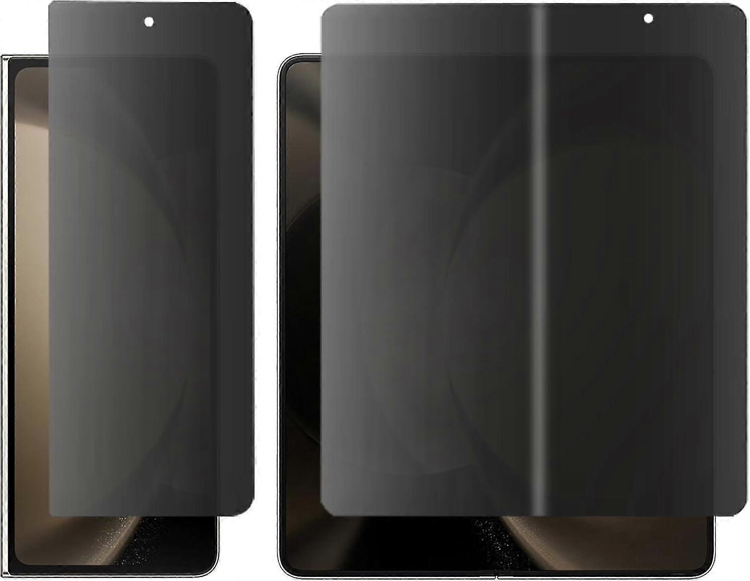 Z Fold 5 Screen Protector, Privacy Screen Protector Compatible Samsung Galaxy Z Fold 5 Anti-peeping Outer+inner Screen Protector Film