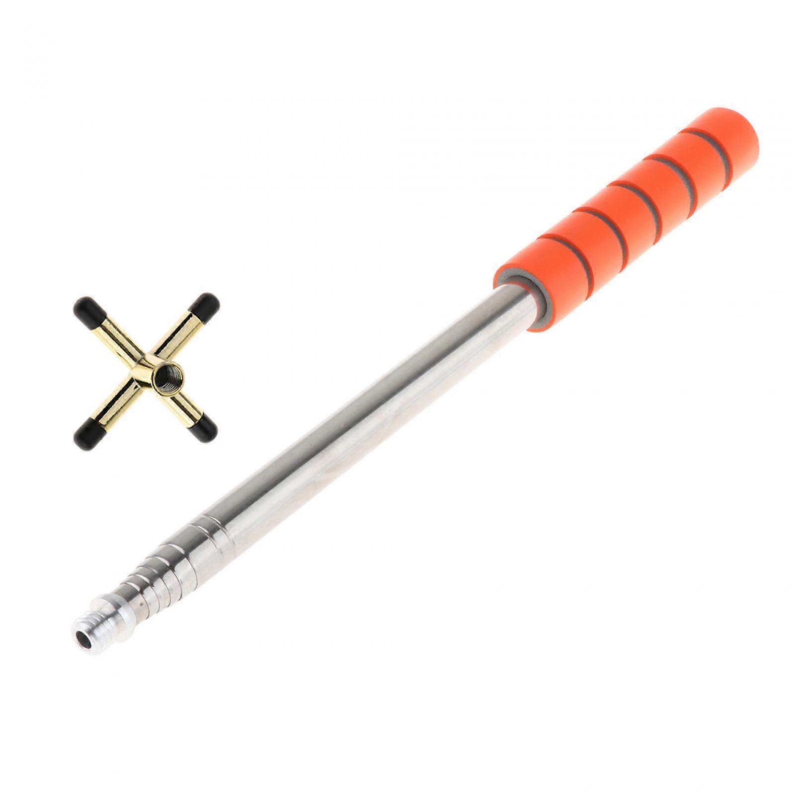 Retractable Billiards Cue Stick Bridge Billiards Cue Accessory for Beginners Cross Head