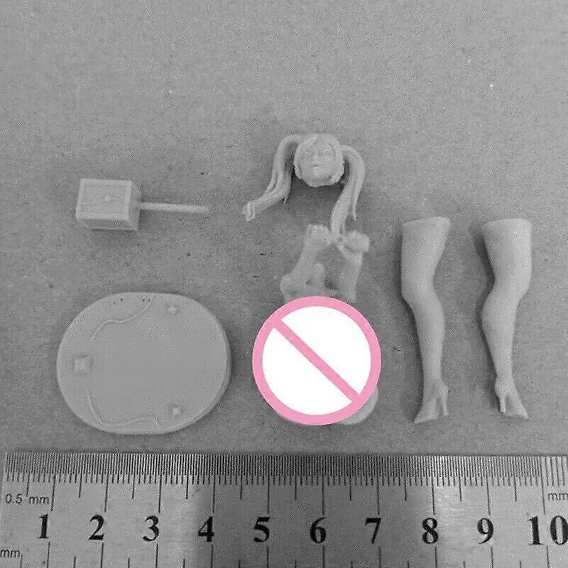 Blast Girl Version 3 Resin Figure 1/24 Scale 75mm Assembly Model Kit Unassembled and Unpainted Diorama Toys
