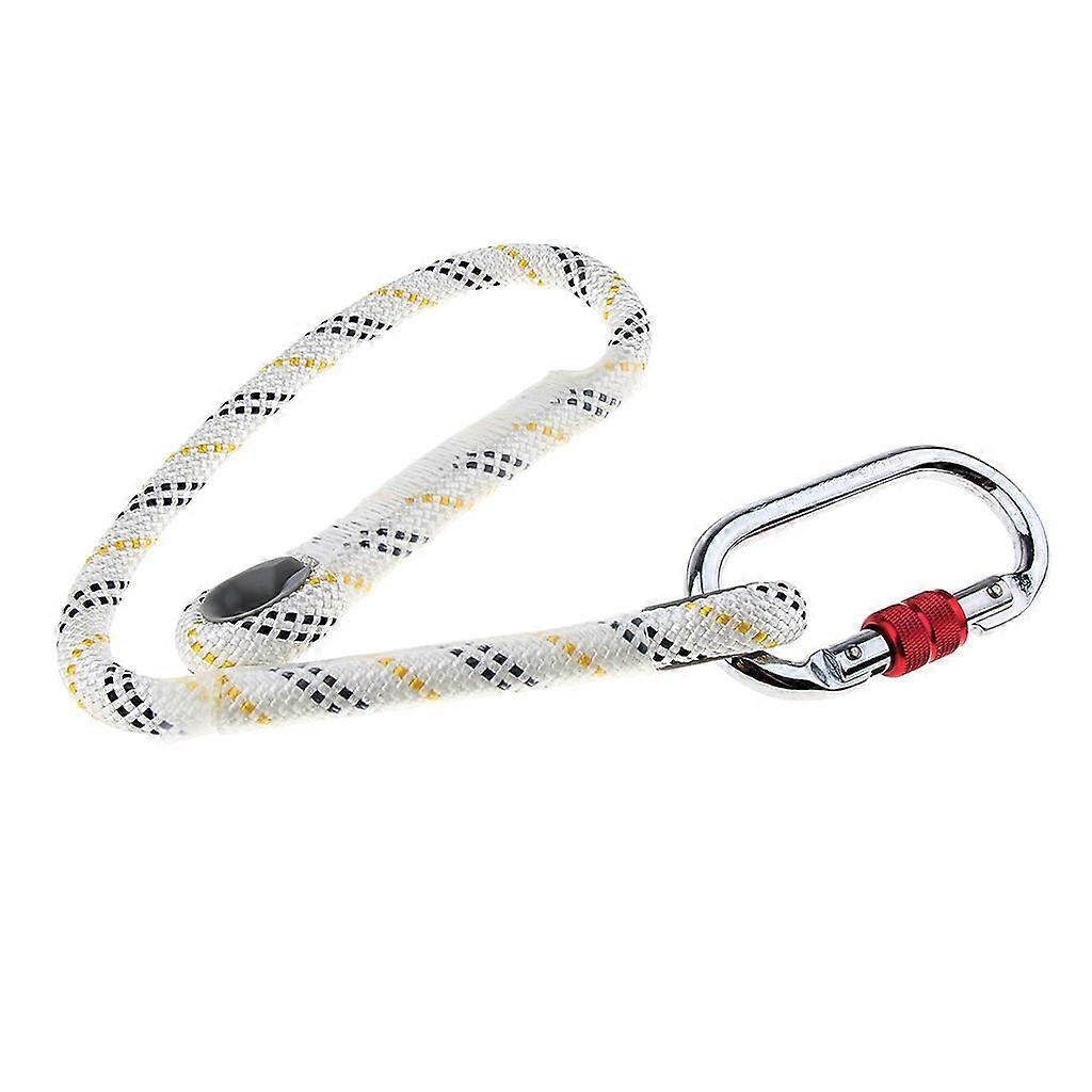 Swen Prusik Cord Polyester Rope Double Braided Cord 60cm High Moisture Resistance - A